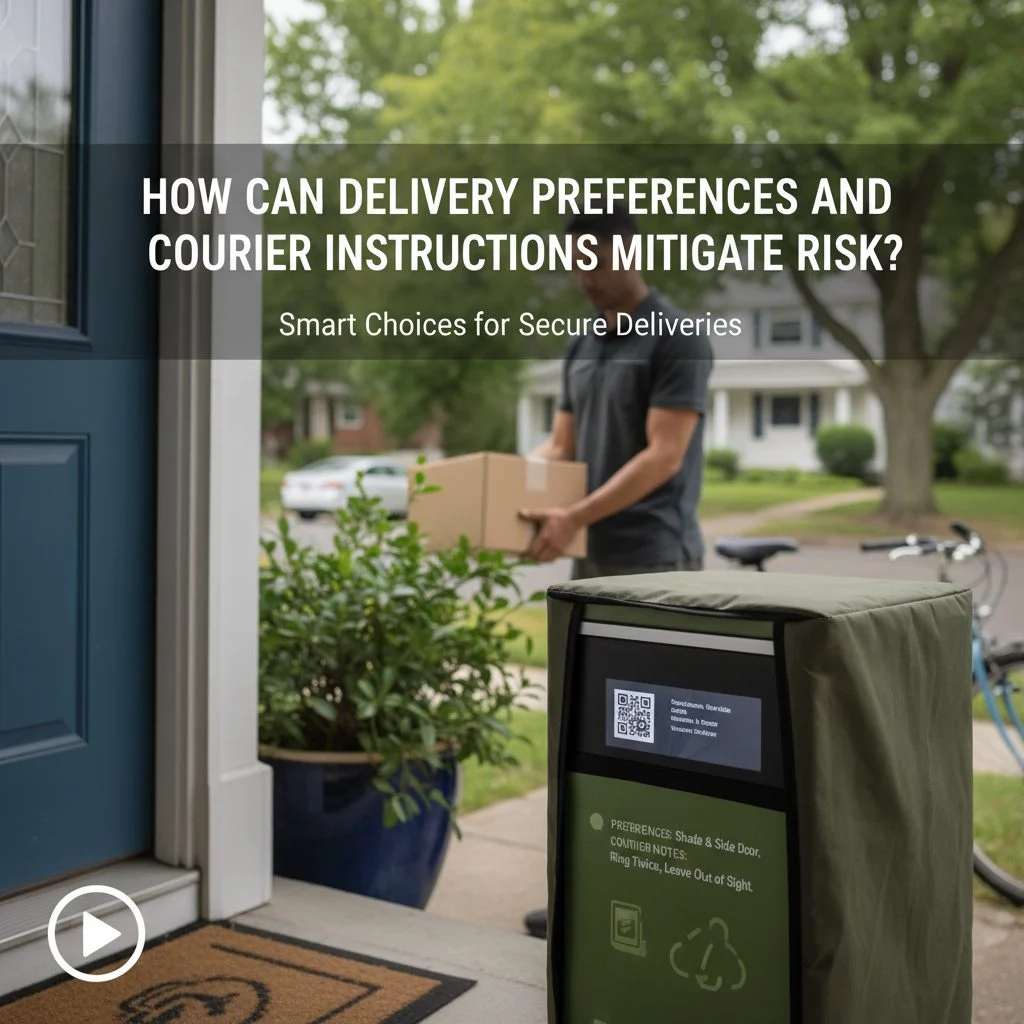 How Can Delivery Preferences and Courier Instructions Mitigate Risk?